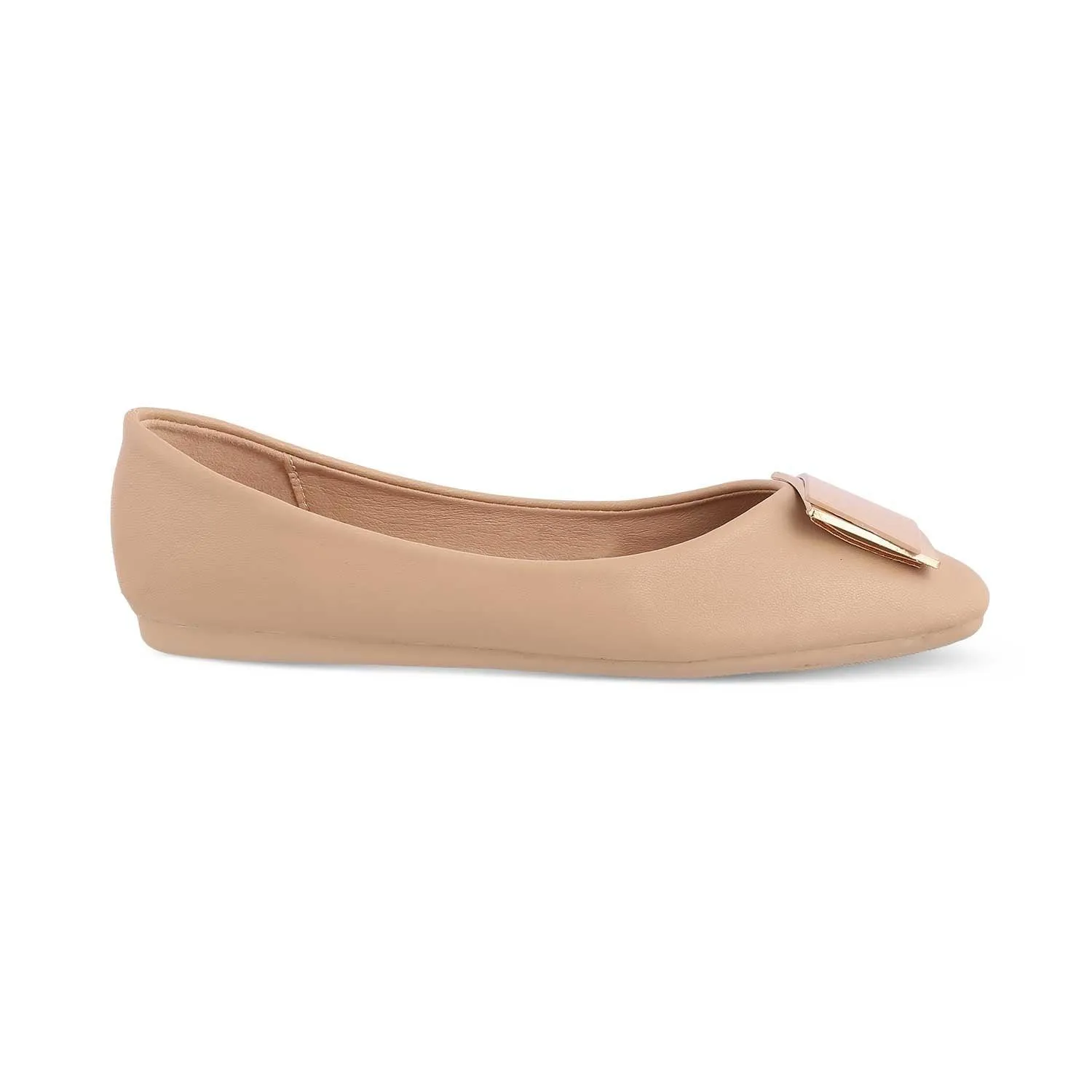 The Londre Beige Women's Casual Ballerinas Tresmode Flats
