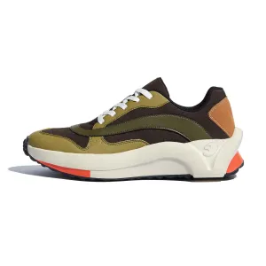 Lavins Curb Sneakers Natural Green Sevilla II Men