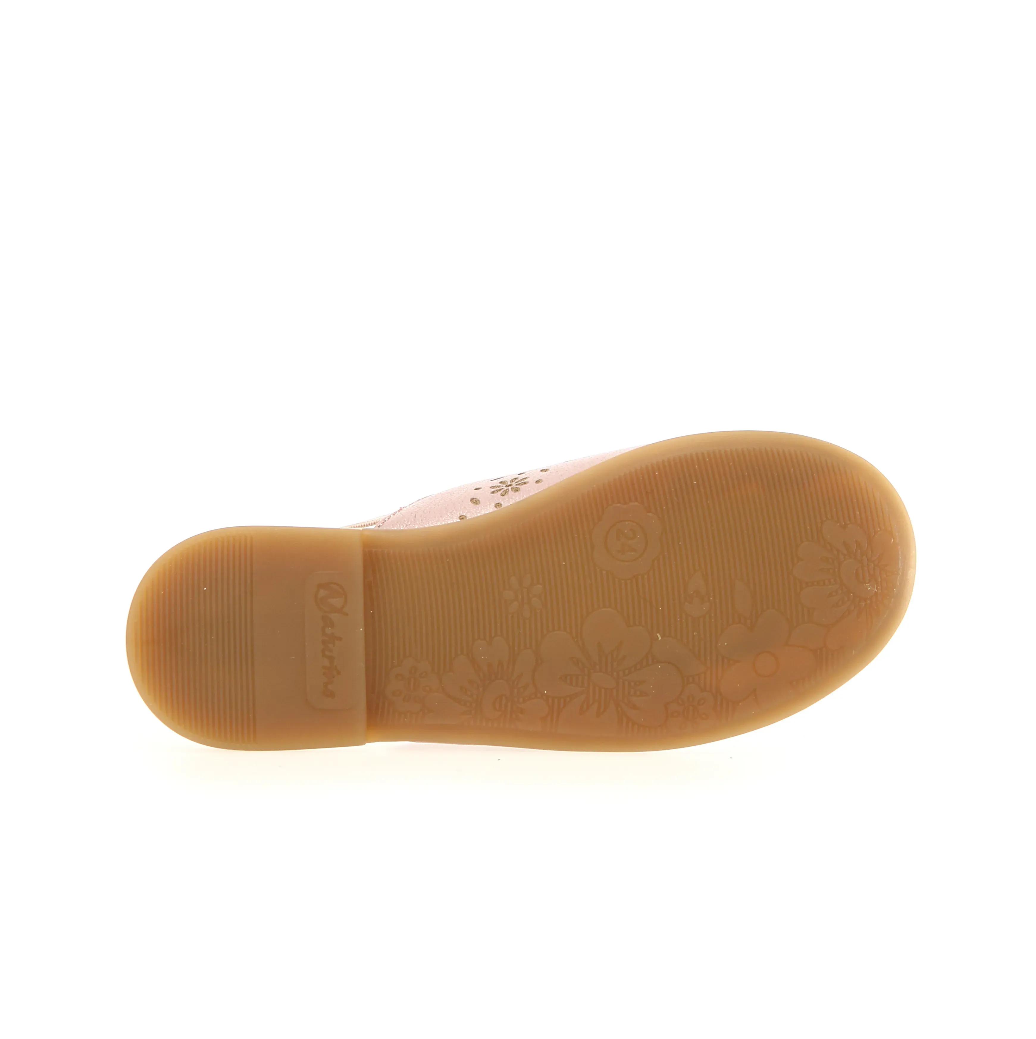 Tribute Sandals Naturino Girl's Callais Sandals - Metallic Cipria