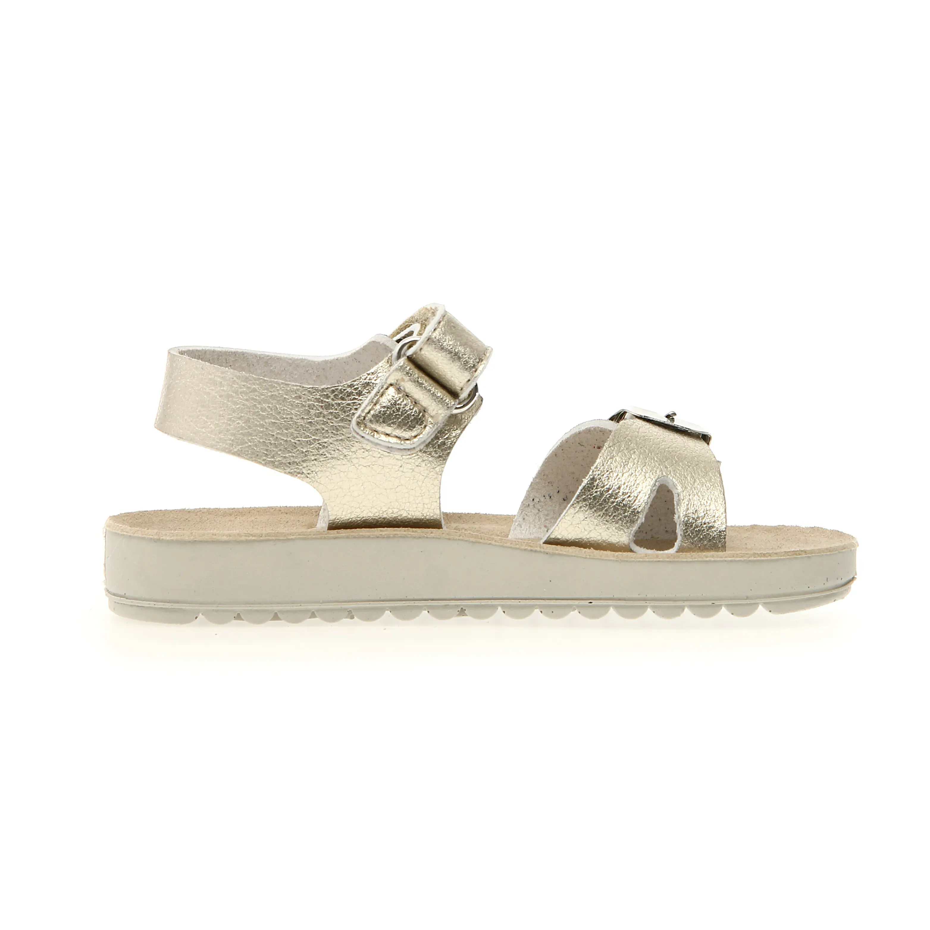 Sandals Comfy Naturino Girl's Kimama Sandals - Platinum