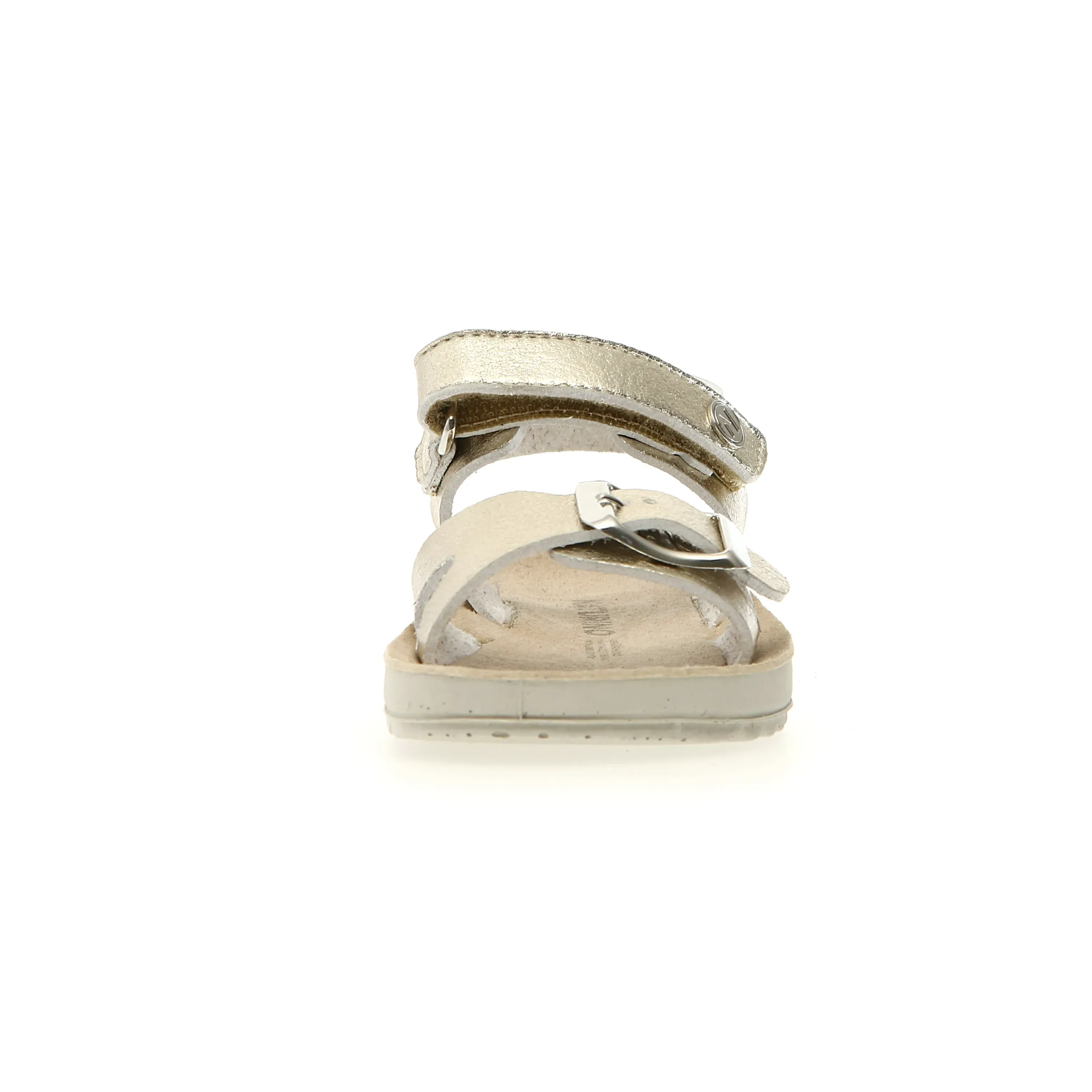 Pillow Sandals Naturino Girl's Kimama Sandals - Platinum