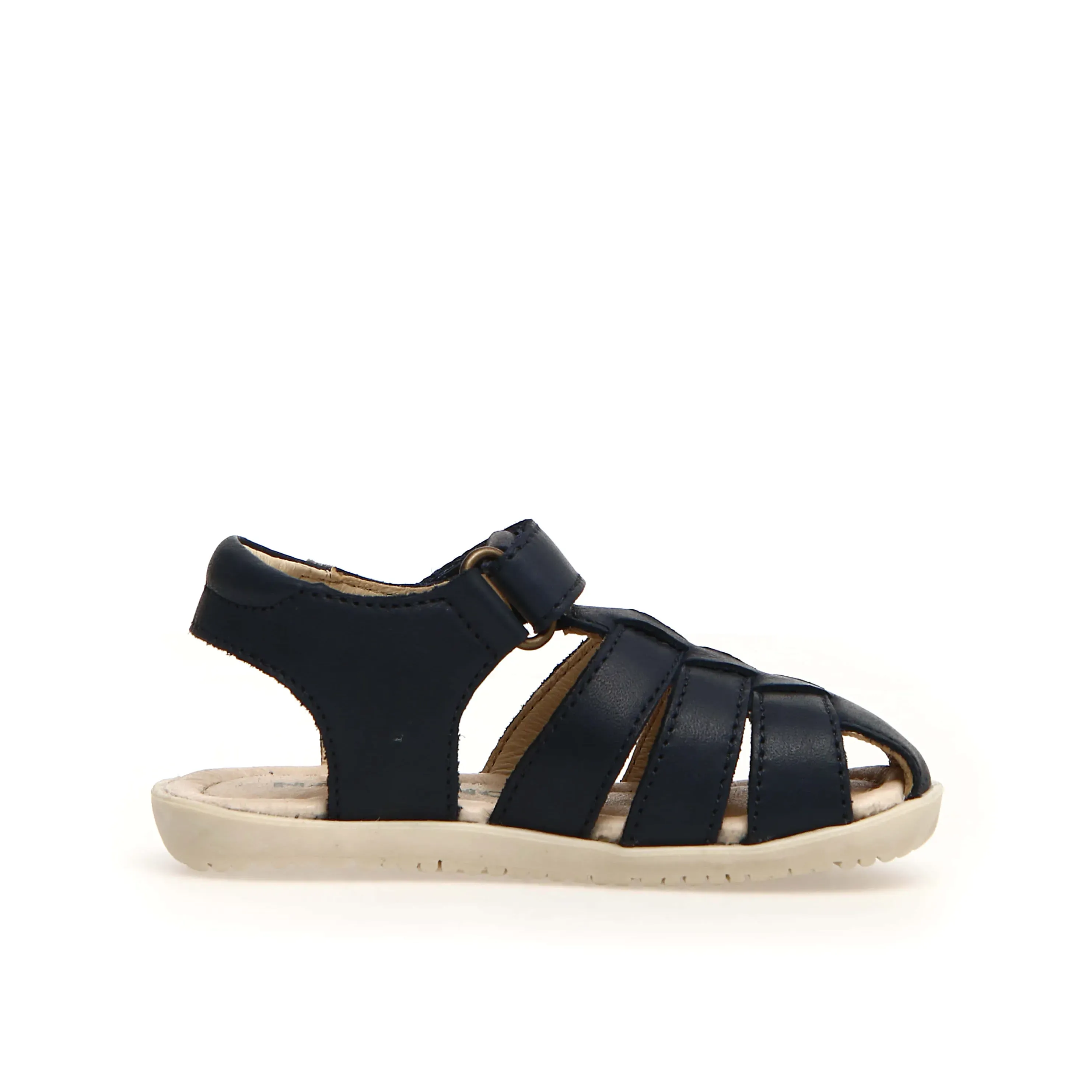 Fisherman Jelly Sandals Naturino Squist Boy's and Girl's Sandals - Bone Navy