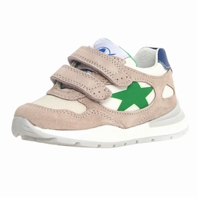 Naturino Boy's Daudi Vl Sneakers - Beige / Milk Denver Broncos Sneakers