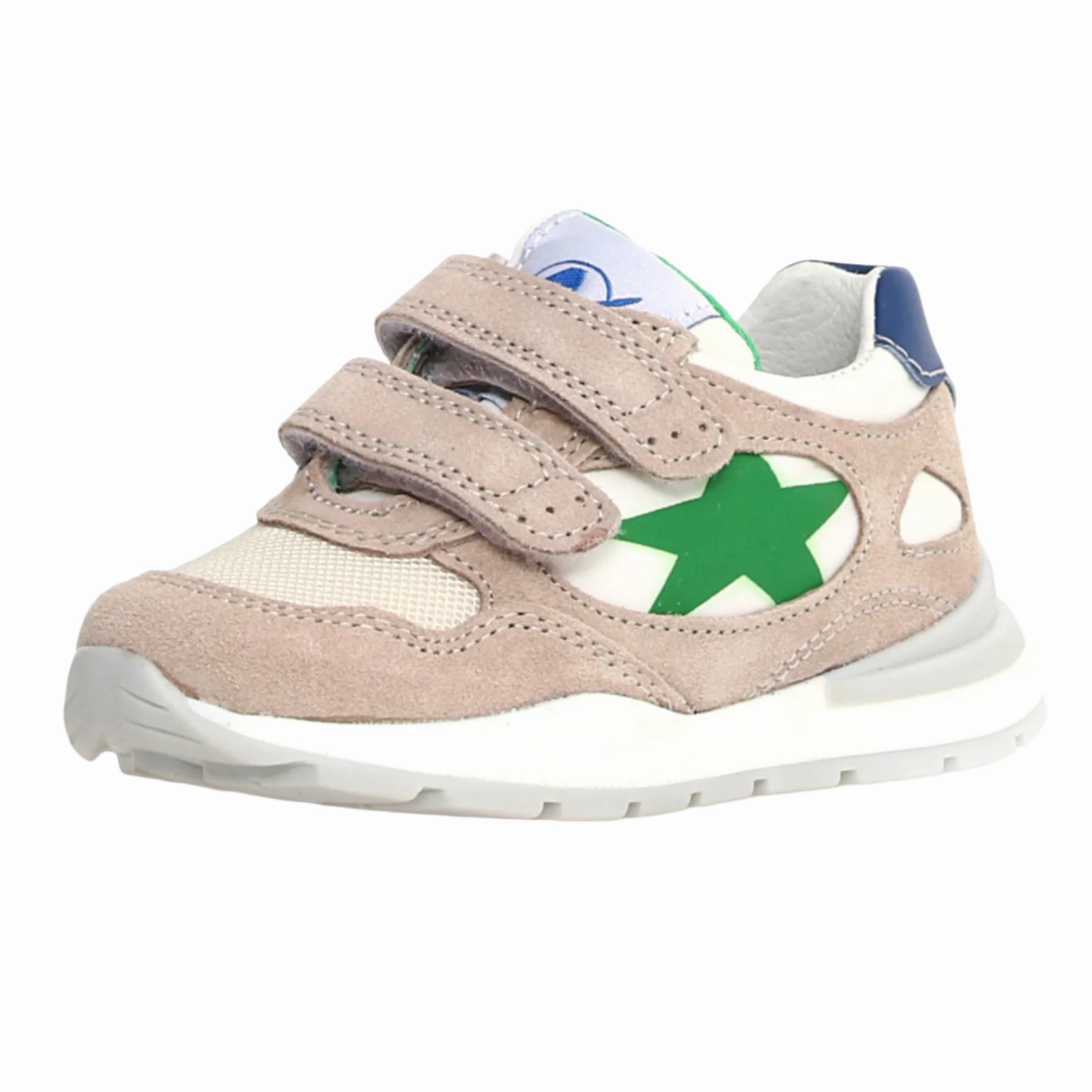 Naturino Boy's Daudi Vl Sneakers - Beige / Milk Sneakers Anime