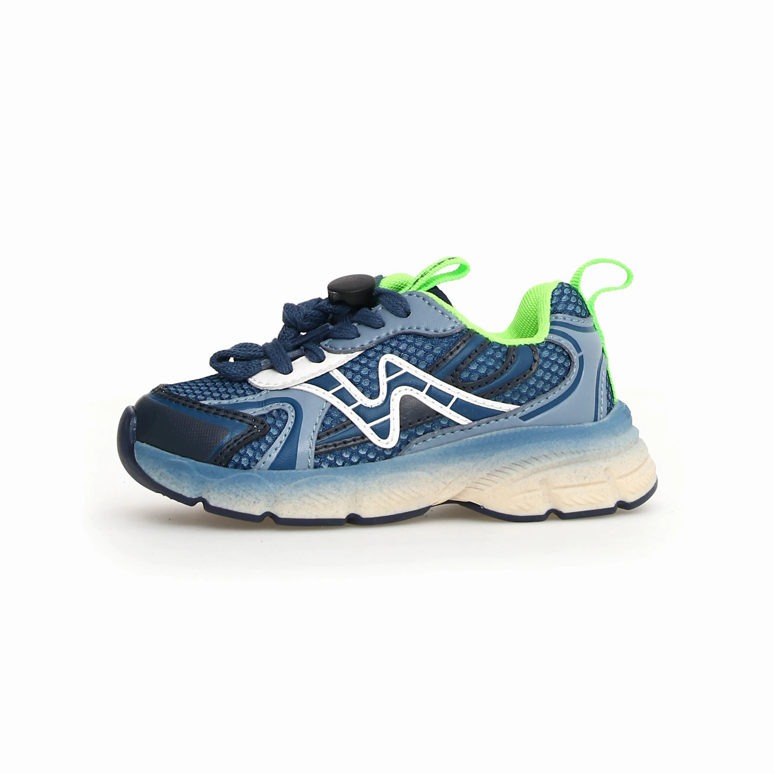 Tornado Sneakers Naturino Boy's Wave Sneakers - Azure / Celeste / White