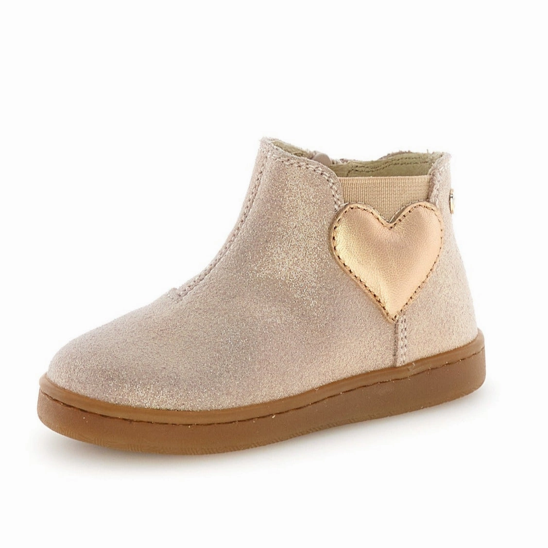 Balenciaga Guinea Boots Naturino Girl's Glarny High 2 Ankle Boots with Zipper - Rose/Cipria
