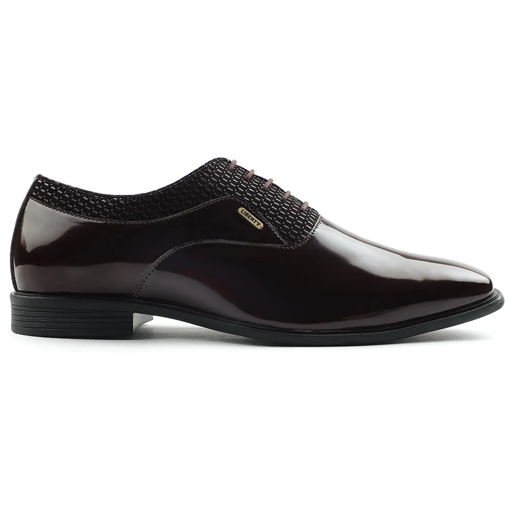Dress Shoes Grey Pants Fortune Brown Formal Lacing Oxford Shoes For Mens A998-07 By Liberty
