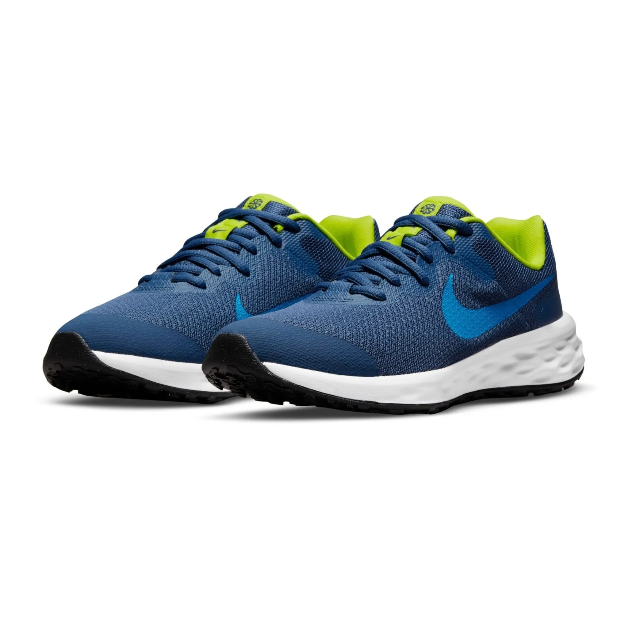 Nike Kids Revolution 6 NN GS Kids Running Shoes Nike Gato Indoor Shoes