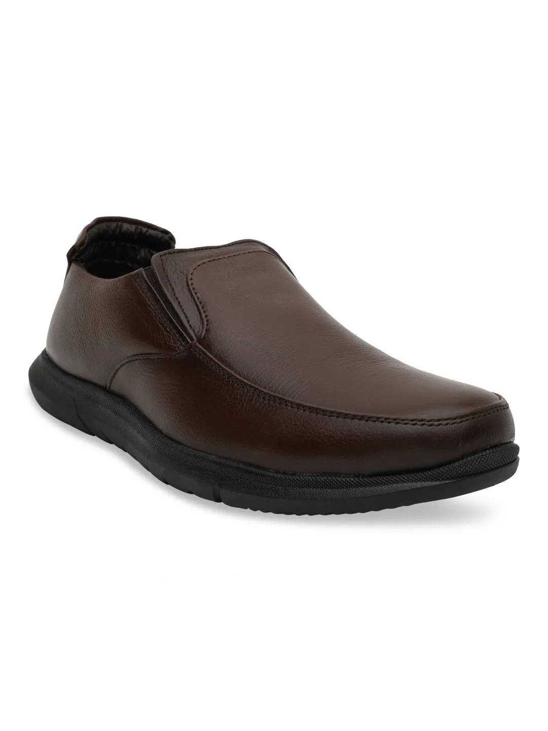 Alison Espadrille Slip-on Regal Brown Men Comfort Leather Slip Ons