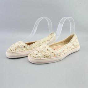 NO BOUNDARIES . Leather Sneakers Slip On