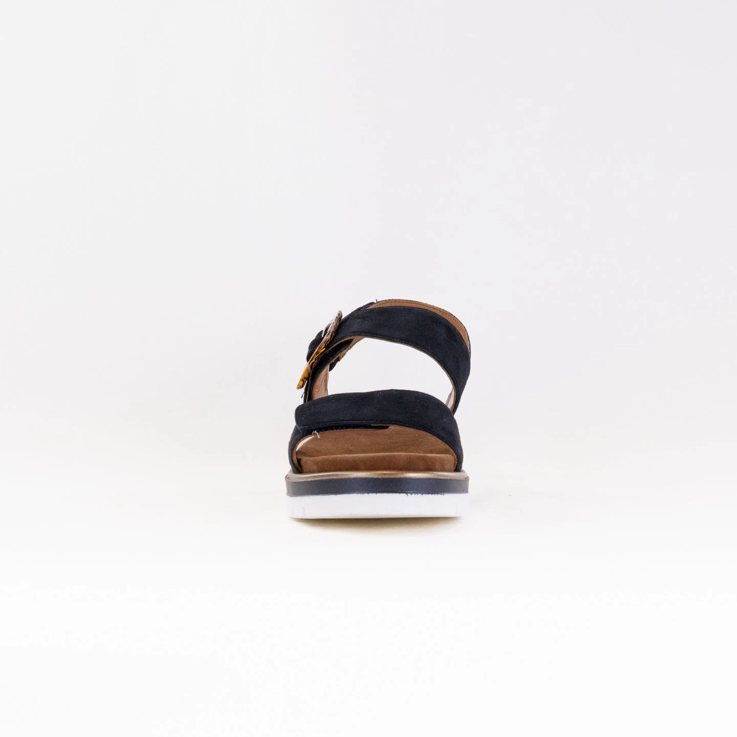 Sandals Pearl Ara Marbella Women's Triple Adjustable Sandal (Women's) - Navy Kid Suede