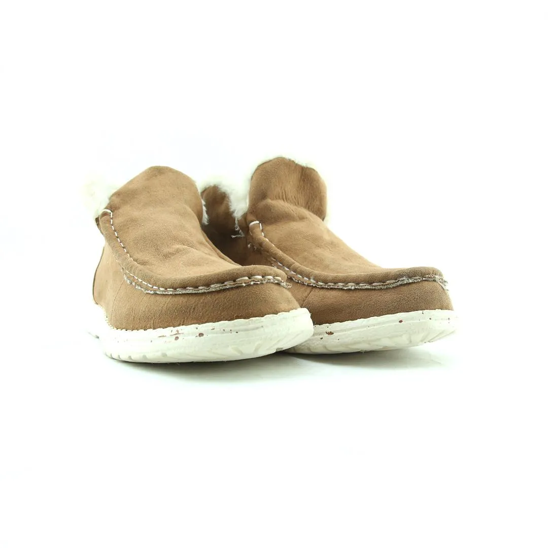 OCEAN COAST . Leather Boots Slip On