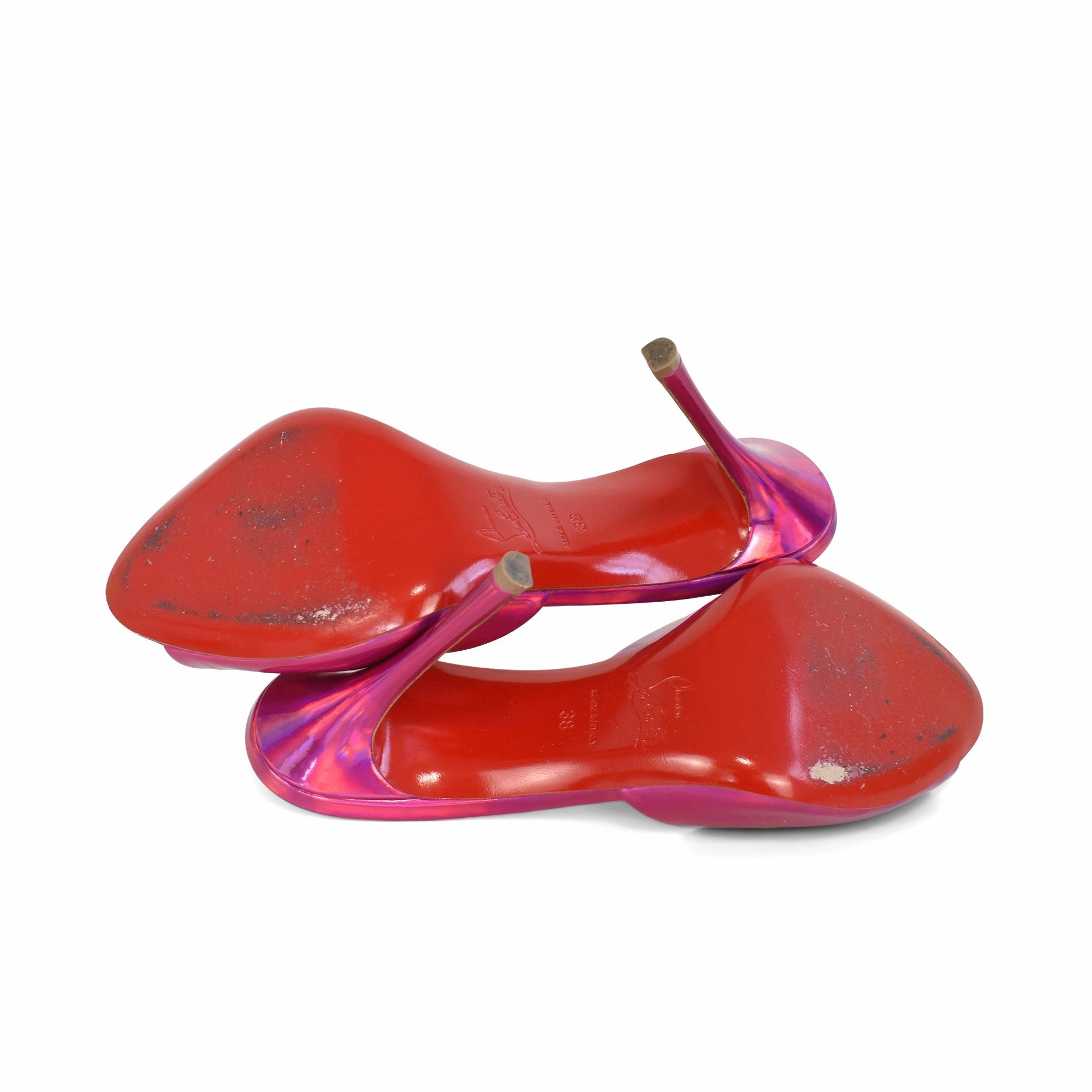 Running Shoes Vs Cross Training Shoes Christian Louboutin 'Me Dolly' Heels - Women's 38