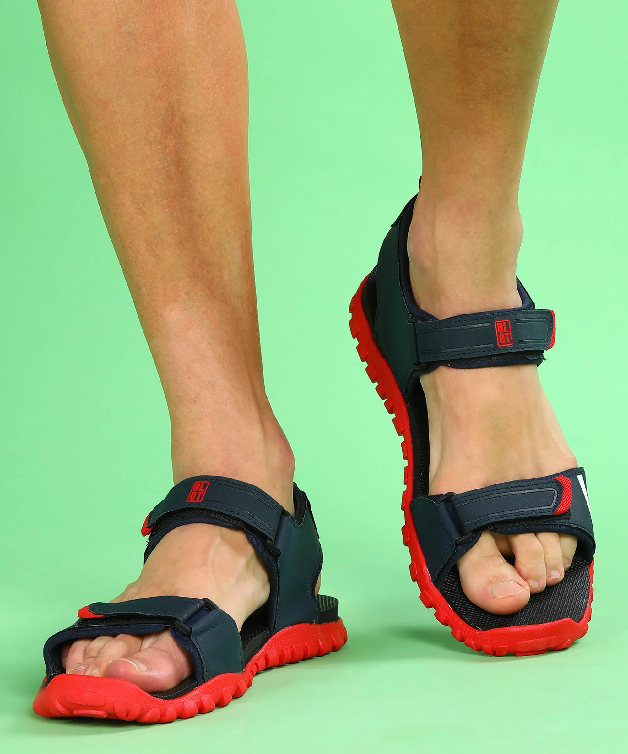 Cowboy Boot Sandals Paragon Blot K1423G Men Stylish Sandals | Comfortable Sandals for Daily Outdoor Use | Casual Formal Sandals with Cushioned Soles