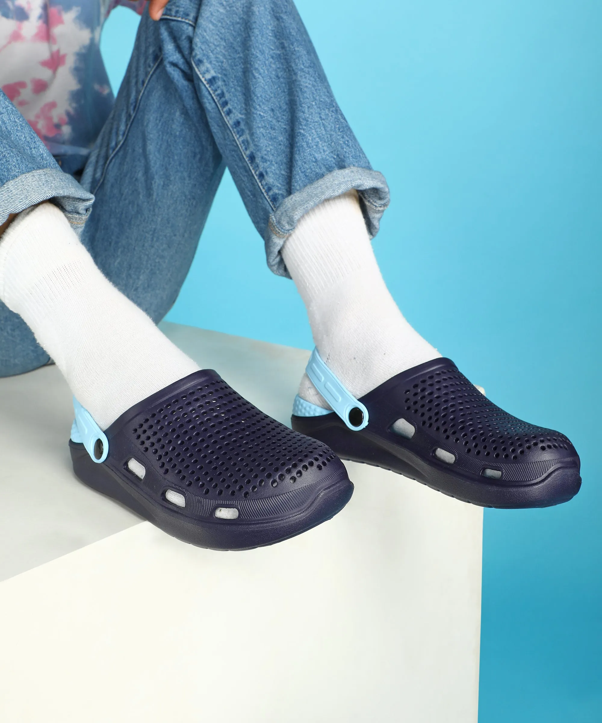 Paragon  EVK10916G Men Casual Clogs | Stylish, Durable, Casual & Comfortable | For Everyday Use Sandals With The Strap