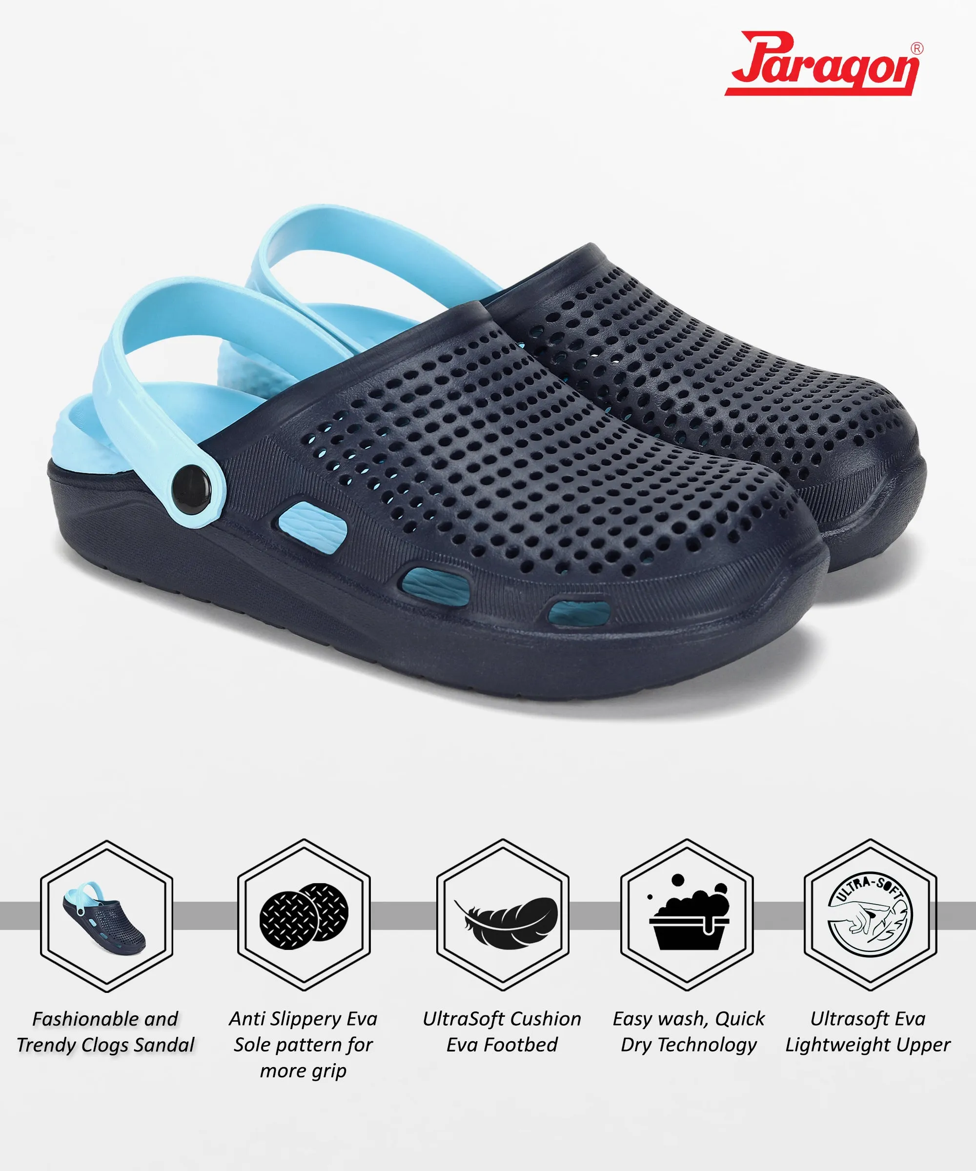 Talaria Sandals Paragon  EVK10916G Men Casual Clogs | Stylish, Durable, Casual & Comfortable | For Everyday Use