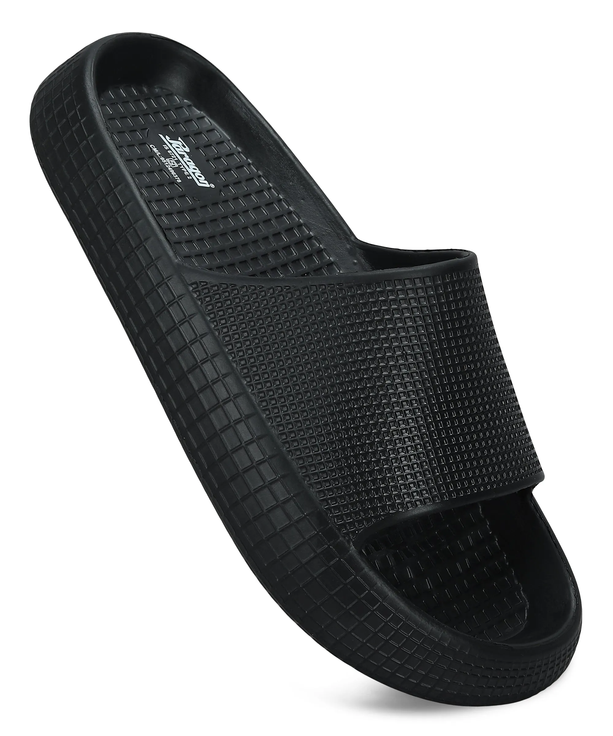 Paragon  K10912G Men Casual Sliders | Stylish Trendy Lightweight Slides | Casual & Comfortable Slippers | For Everyday Use Slide Heel Sandals