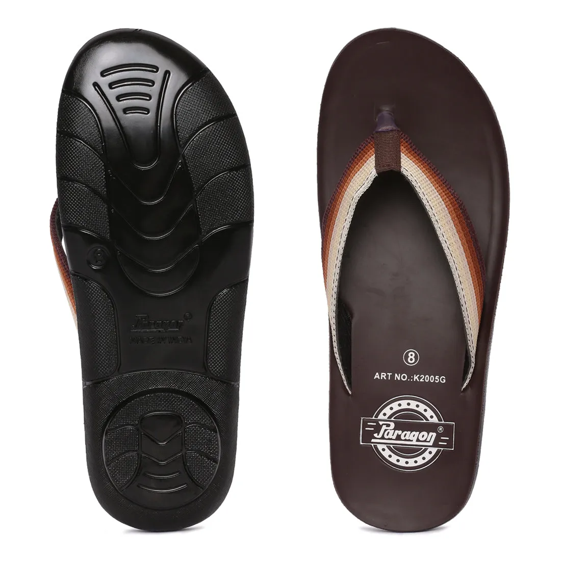 Joie Sandals Paragon  K2005G Men Stylish Lightweight Flipflops | Casual & Comfortable Daily-wear Slippers for Indoor & Outdoor | For Everyday Use