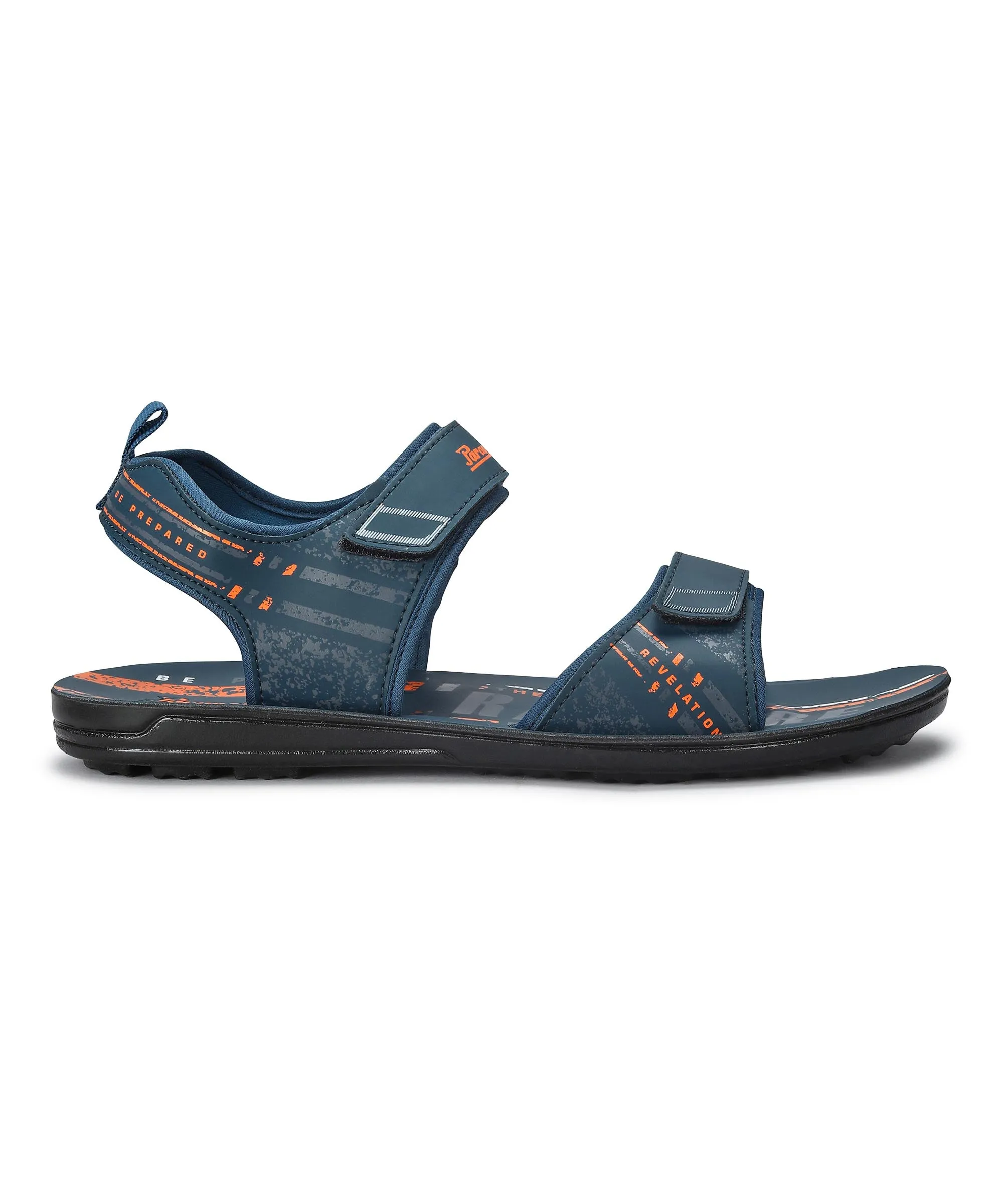 Buckle For Sandals Paragon Men's Stylish Lightweight & Durable Blue Velcro Dailywear Sandals