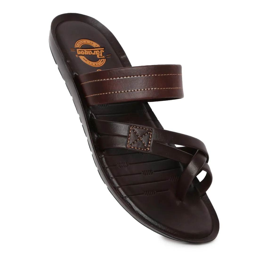 Paragon  PUK2210G Men Stylish Sandals | Comfortable Sandals for Daily Outdoor Use | Casual Formal Sandals with Cushioned Soles Earthbound Sandals