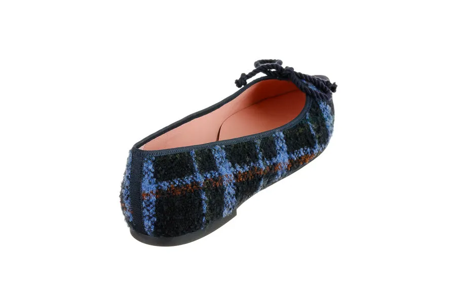 Pb Jackie Blue Flat Sole Shoes Gym