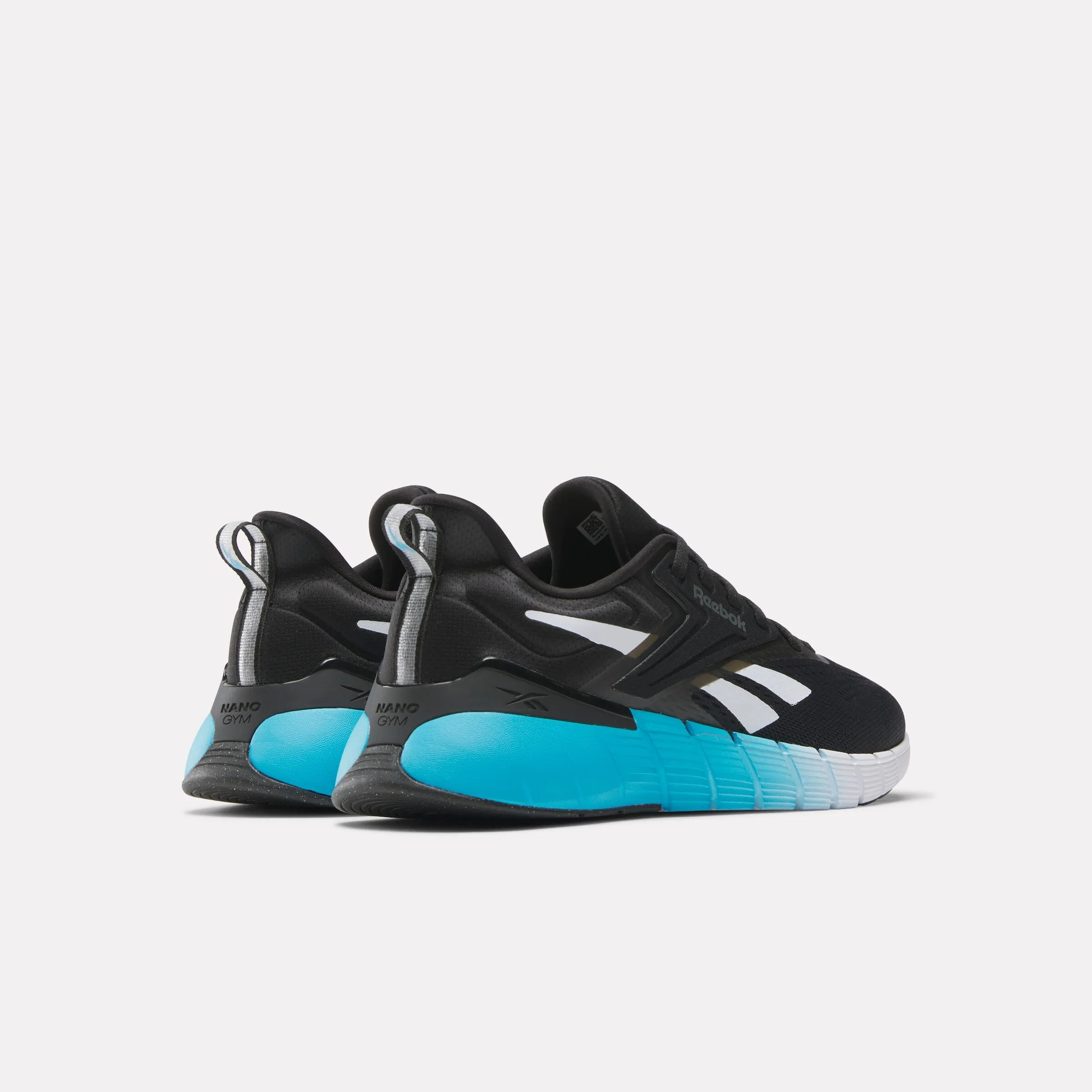 Nano Gym Black/White/Future Cyan Best X Training Shoes