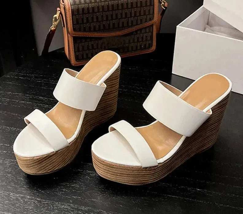 Sandals Kurt Peep Toe Wedge Sandal Shoes