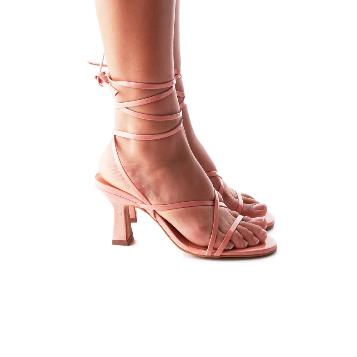 Serpa Rose Leather Sandals Rewards Levels