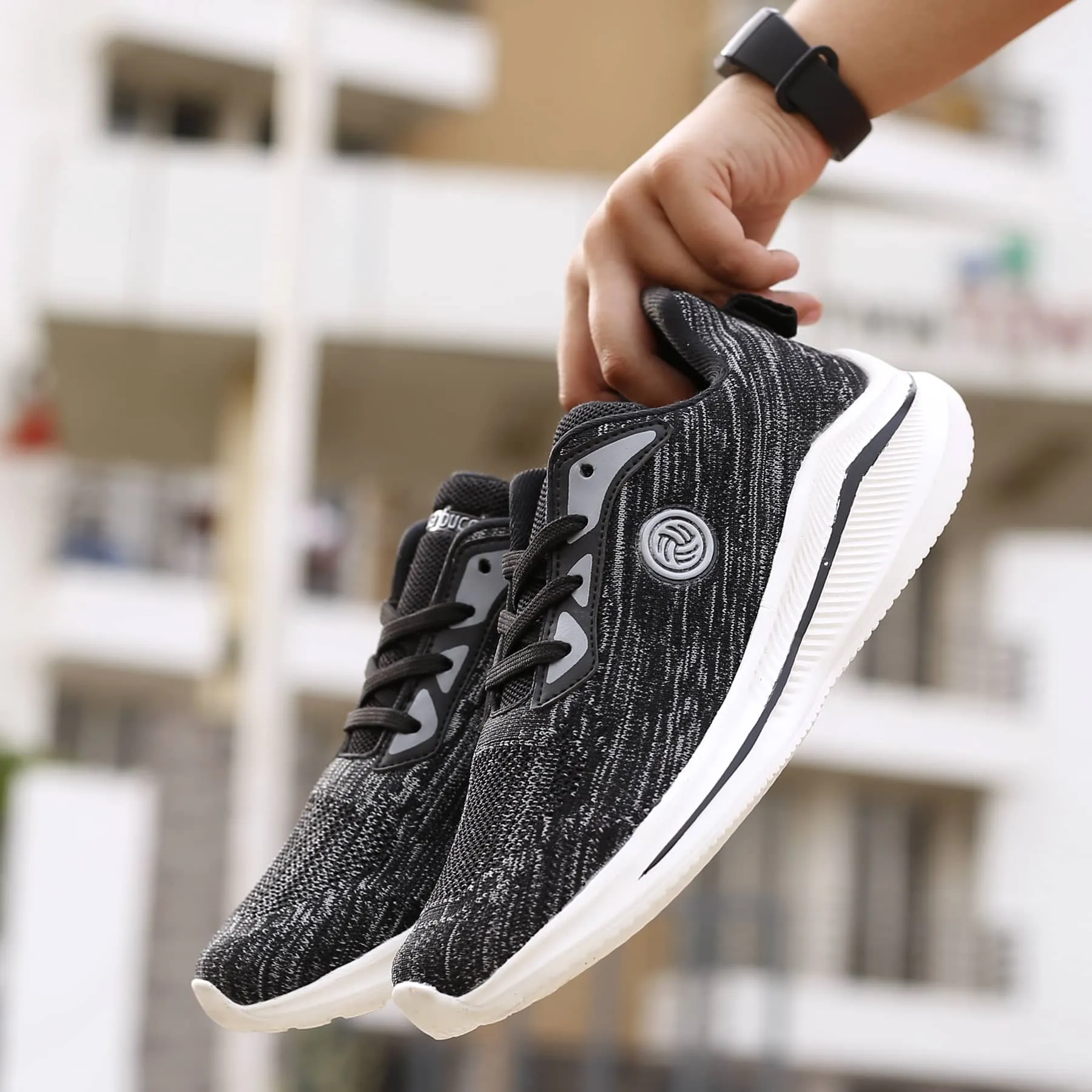 Bacca Bucci Boys or Girls Essential Knit Running Sports Shoe (Age: 8 year to 12 years) Best Lifting Running Shoes