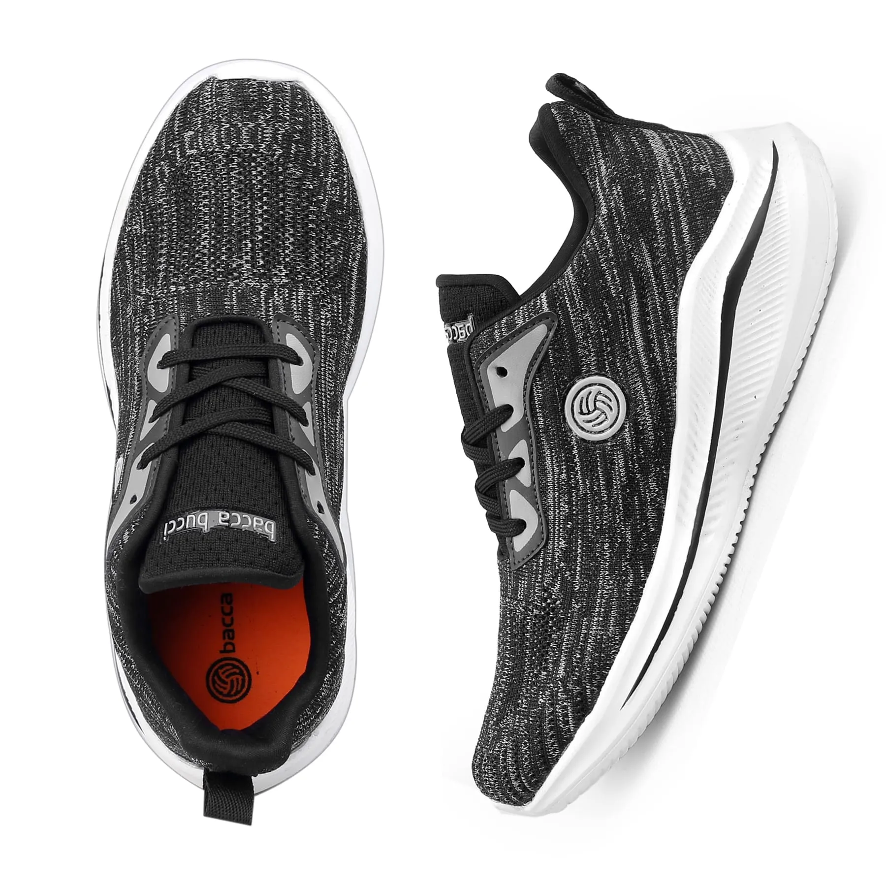 Good Shoes For Running Long Distance Bacca Bucci Boys or Girls Essential Knit Running Sports Shoe (Age: 8 year to 12 years)