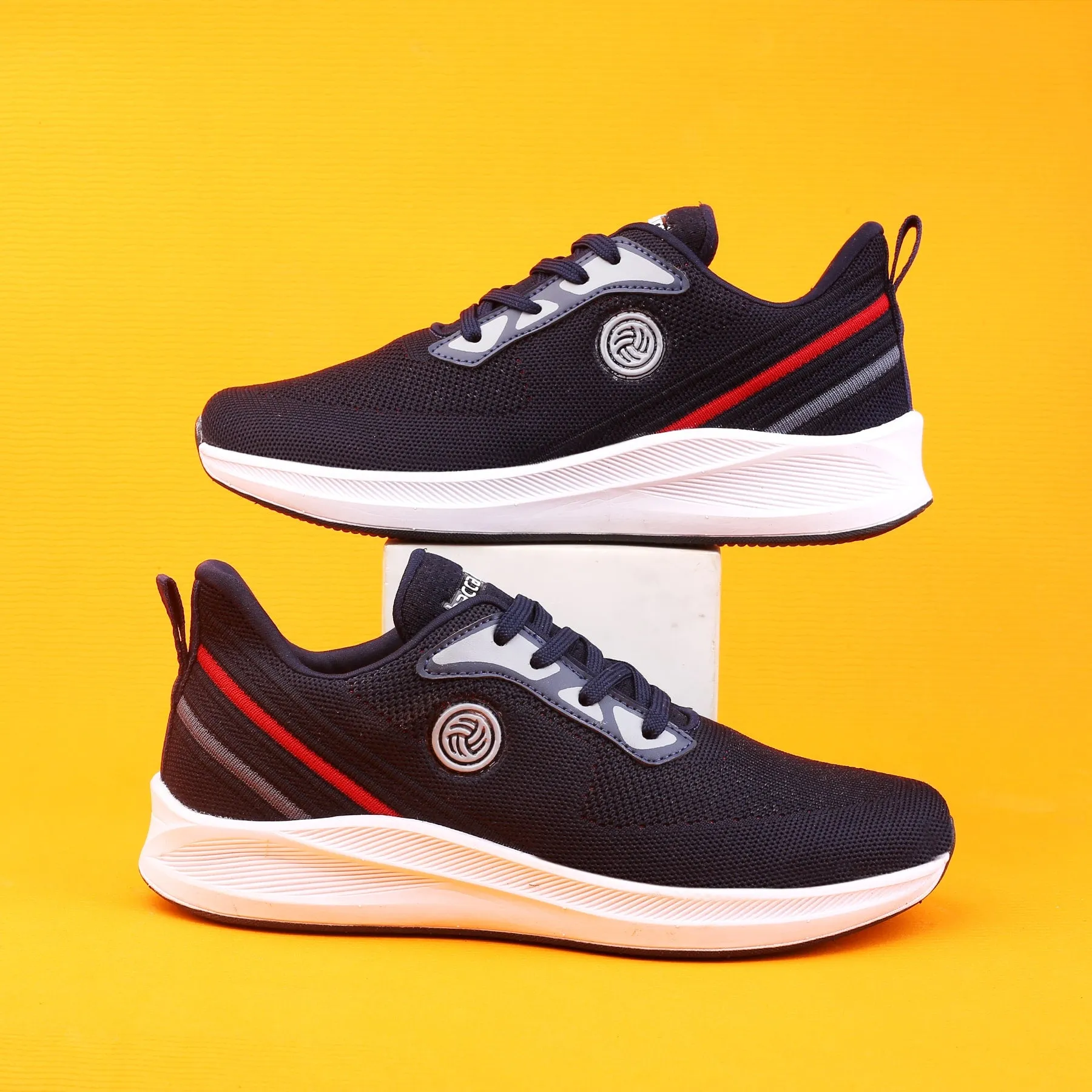 Running Toe Shoes Bacca Bucci Boys or Girls Essential Knit Running Sports Shoe (Age: 8 year to 12 years)