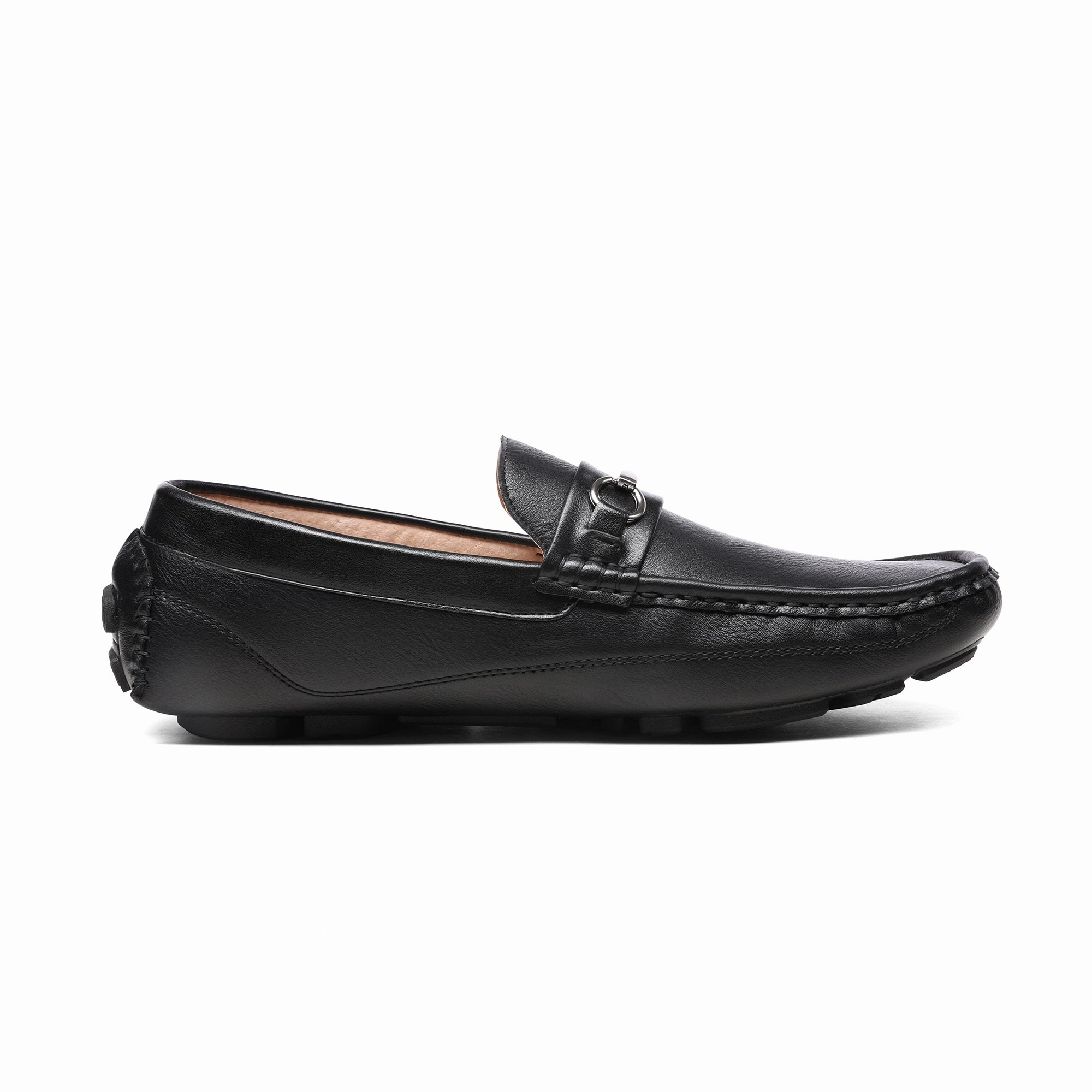 West Louis Lightweight Leather Business Mocassins Print Loafers