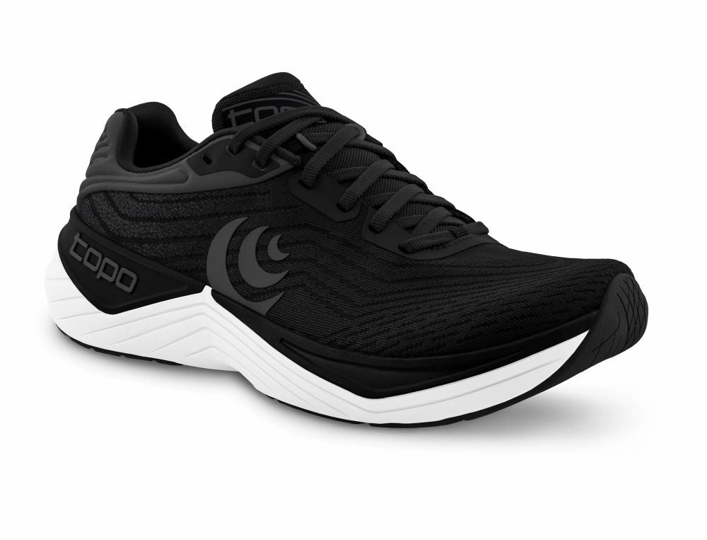 Best Training Shoes For Track Sprinters 'Topo Athletic' Women's Ultrafly 5 - Black / White