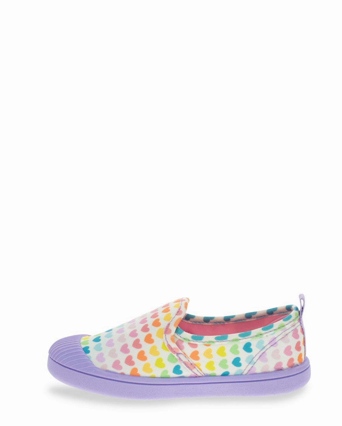 Stuart Weitzman Sneakers Kids Puddle Hearts Slip On - Cream