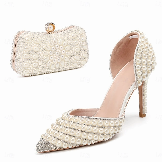 Plus Size Flats Shoes Wedding Women's Comfort White Shoes