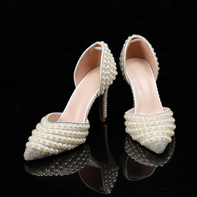 Wedding Women's Comfort White Shoes Used Flats Shoes