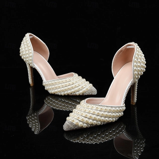 Platform Flat Shoes Wedding Women's Comfort White Shoes