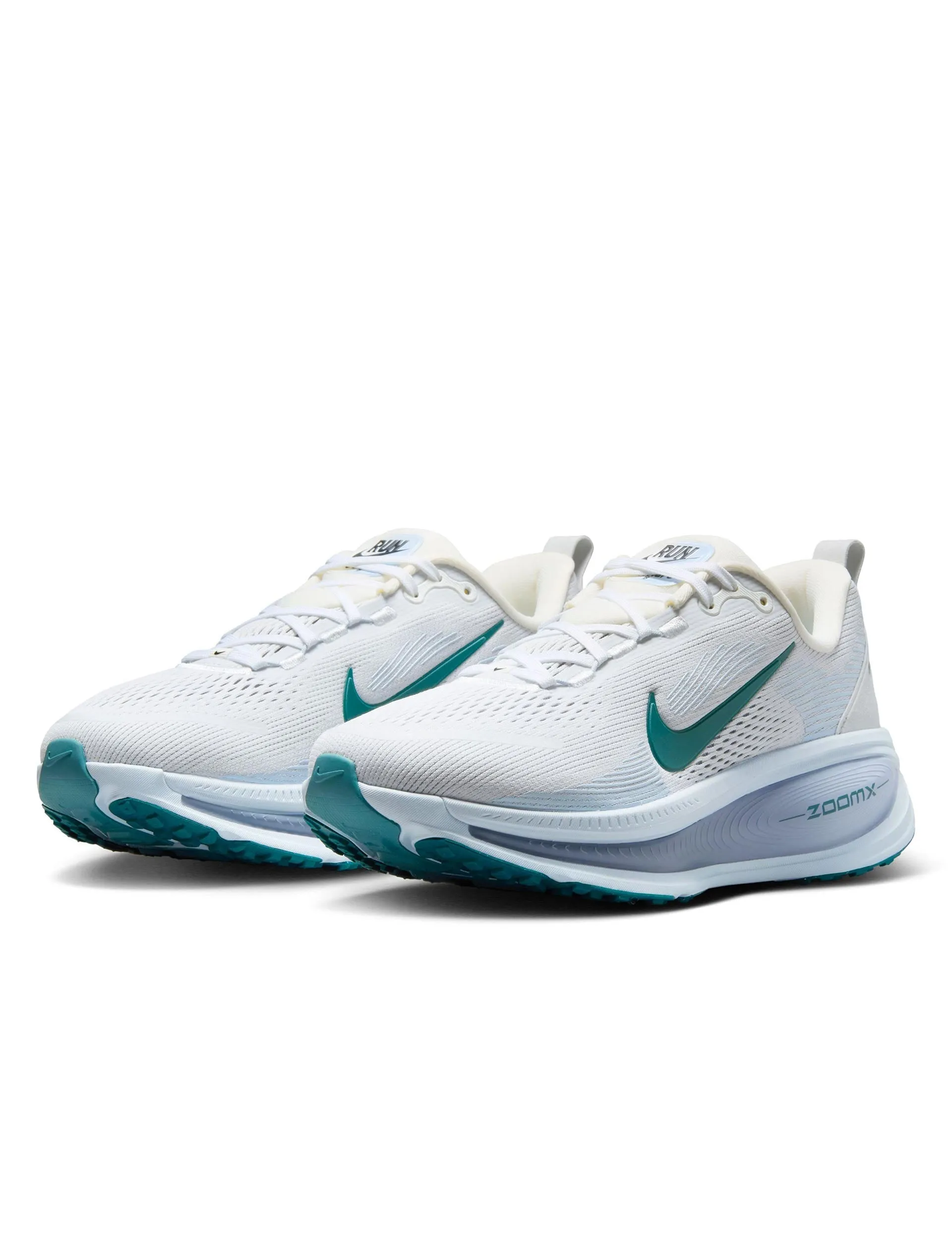 Vomero 18 Running Shoes - Summit White/Blue Tint/Geode Teal Running In Nike Training Shoes