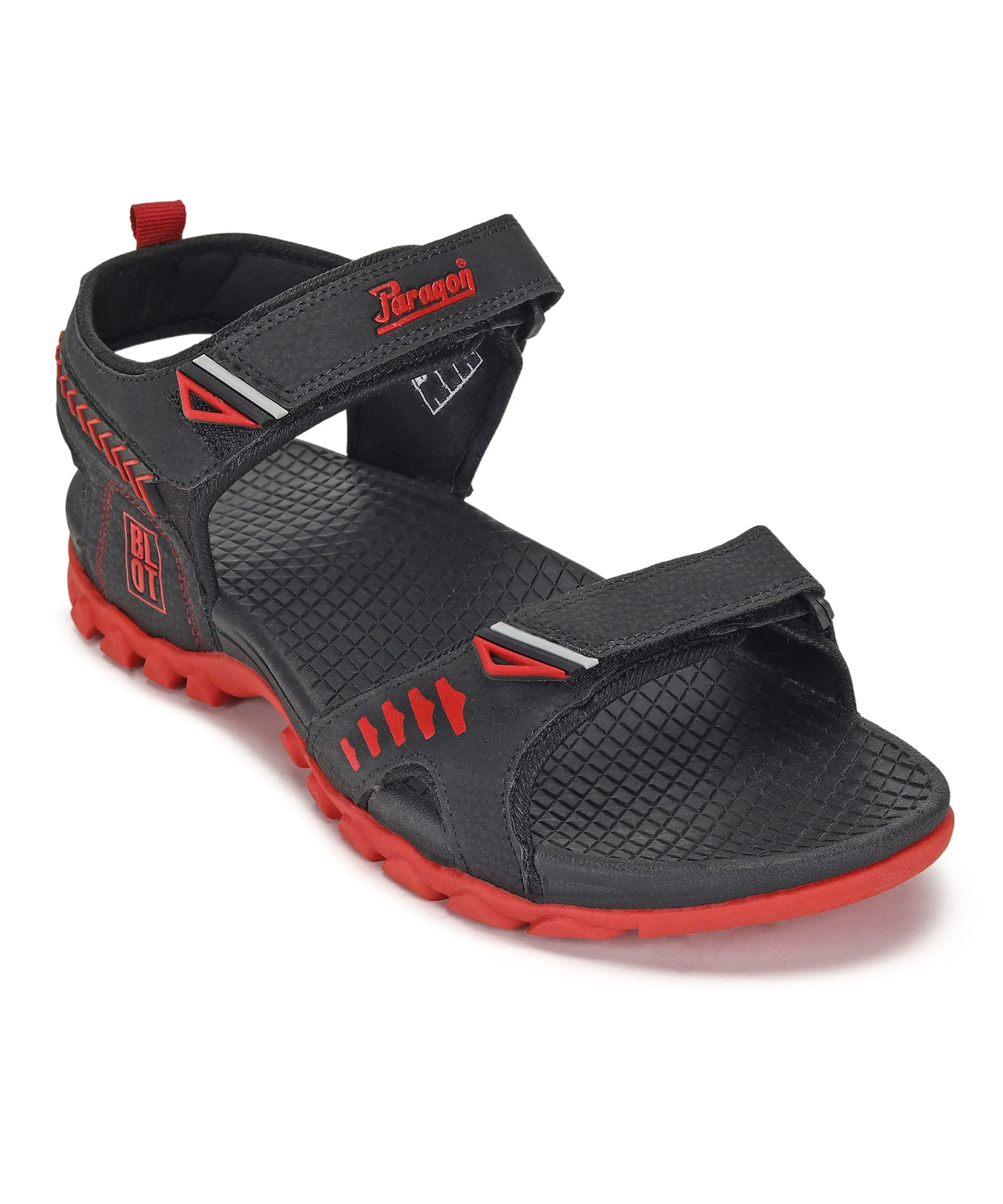 Paragon Blot K1424G Men Stylish Sandals | Comfortable Sandals for Daily Outdoor Use | Casual Formal Sandals with Cushioned Soles Covered Toe Sandals