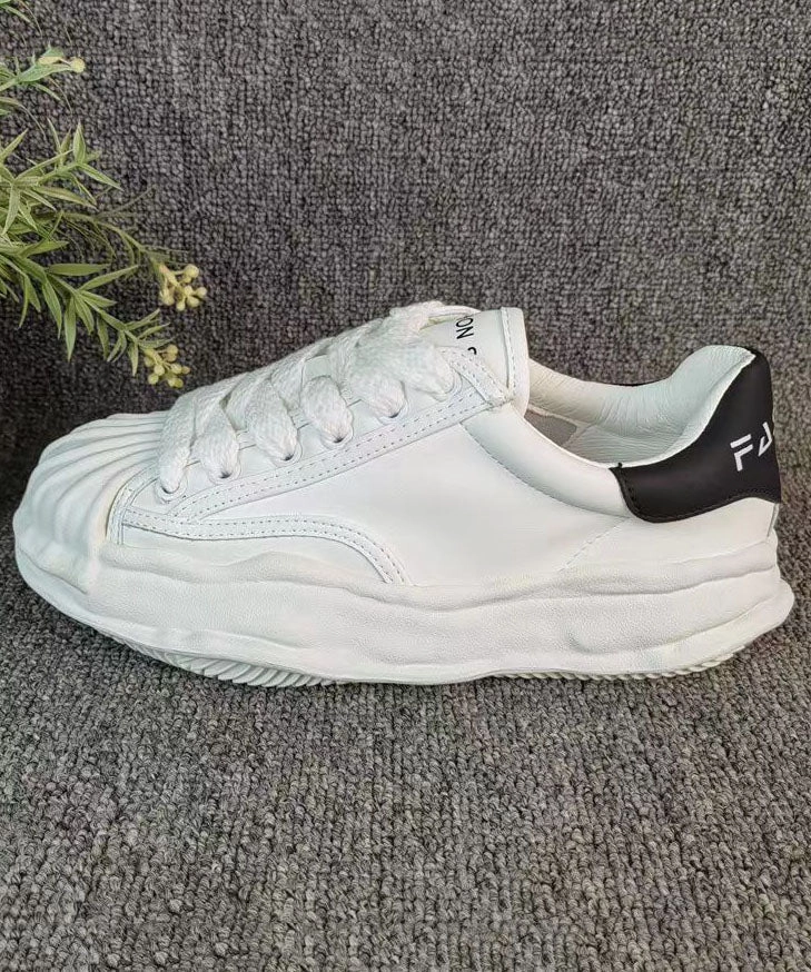 Women Versatile White Splicing Flat Shoes Cross Strap DD1007 Basketball Shoes That Improve Vertical