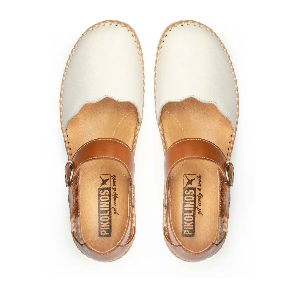 Pikolinos Marina Nata Leather Sandal (Women's) Sandals Bahamian