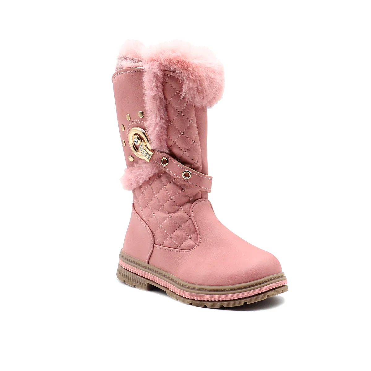  Pink Casual Boots G70092