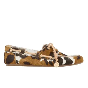 Pliaria Boat Shoe Cow Metallic Sandals
