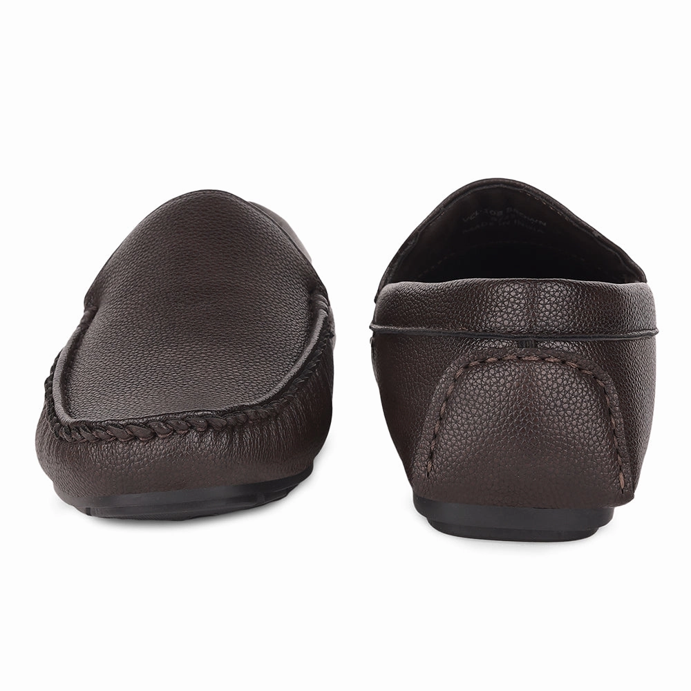 Best Loafers Comfort Fortune Brown Loafers For Men VCL-108 By Liberty