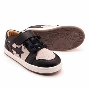 N B Sneakers Old Soles Boy's and Girl's Cosmos Casual Shoes - Black / Light Grey Suede