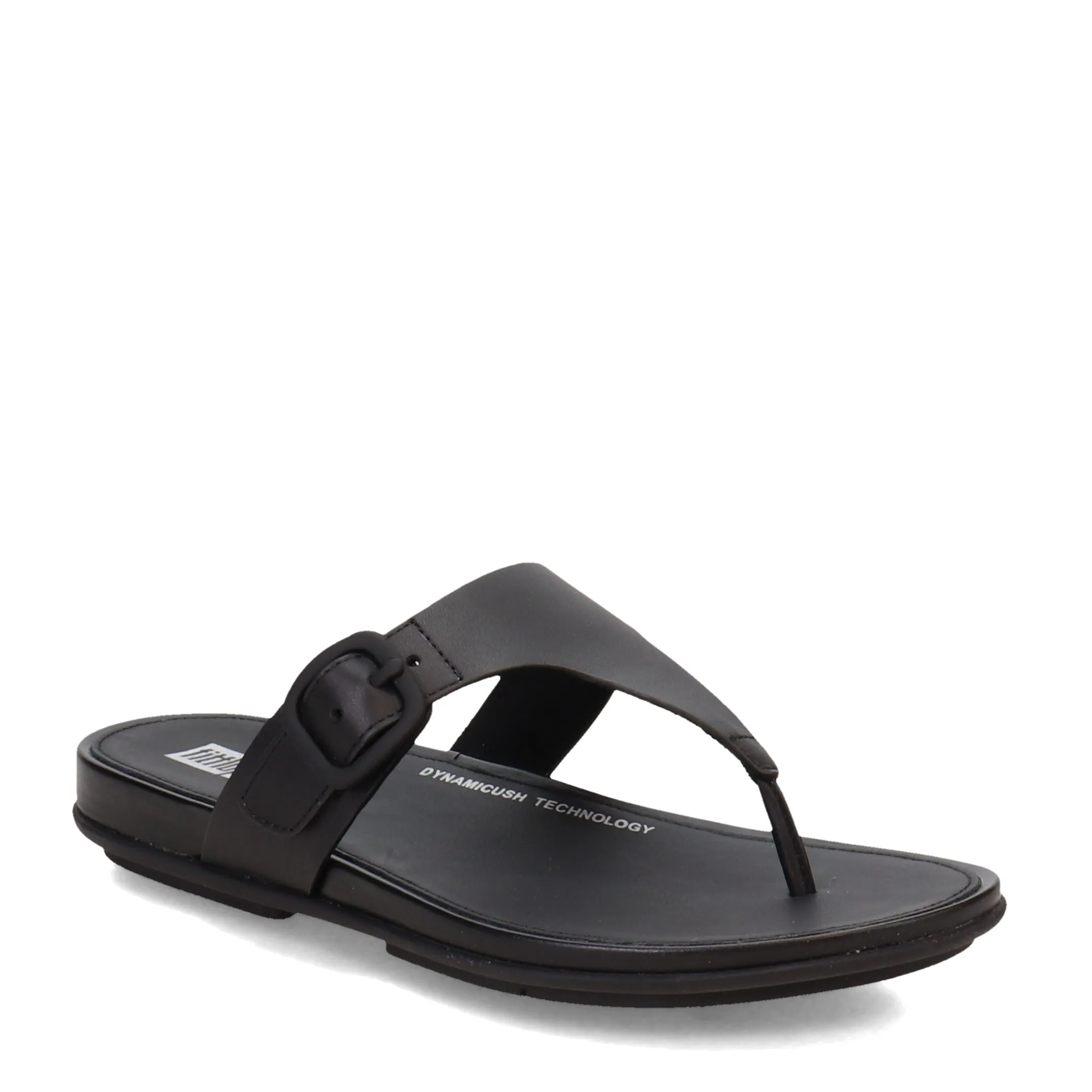 Women's FitFlop, Gracie Toe-Post Sandal Flip Flops Leather Fanning