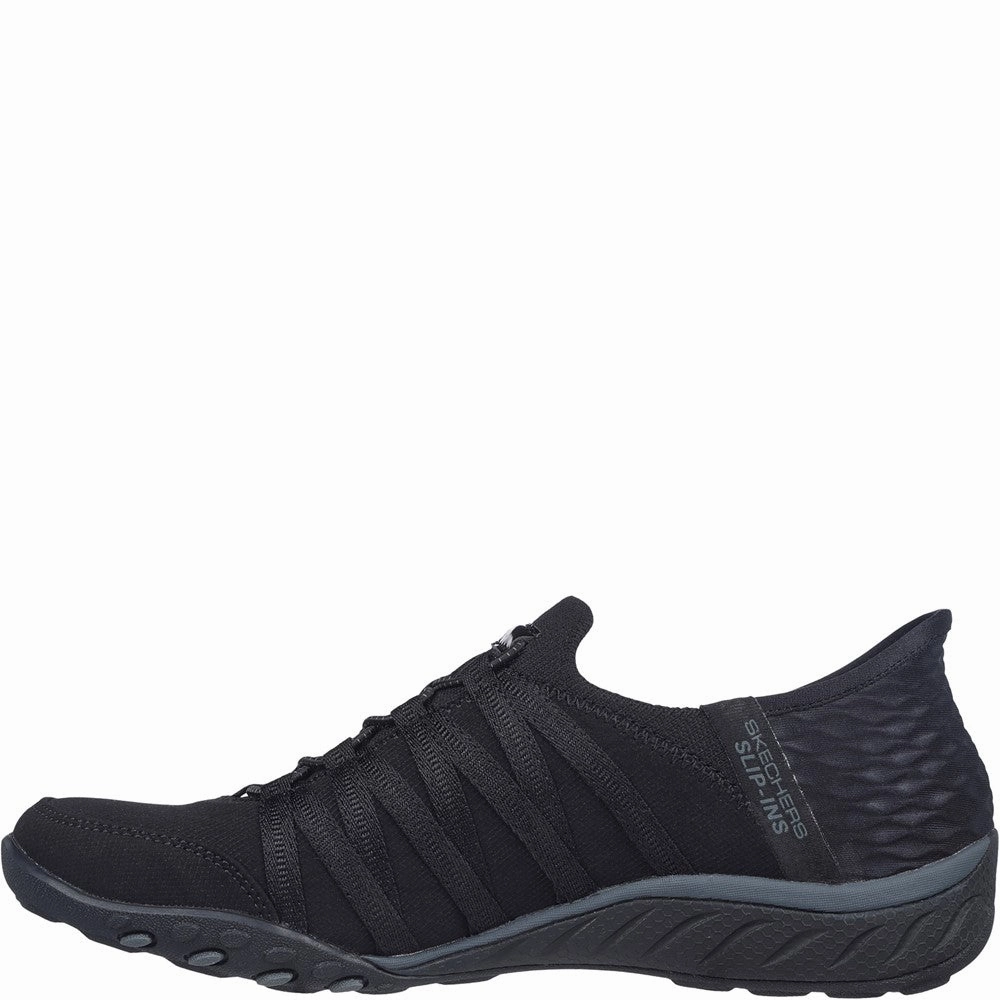 Skechers Breathe-Easy Roll-With-Me Wide Fit Shoes