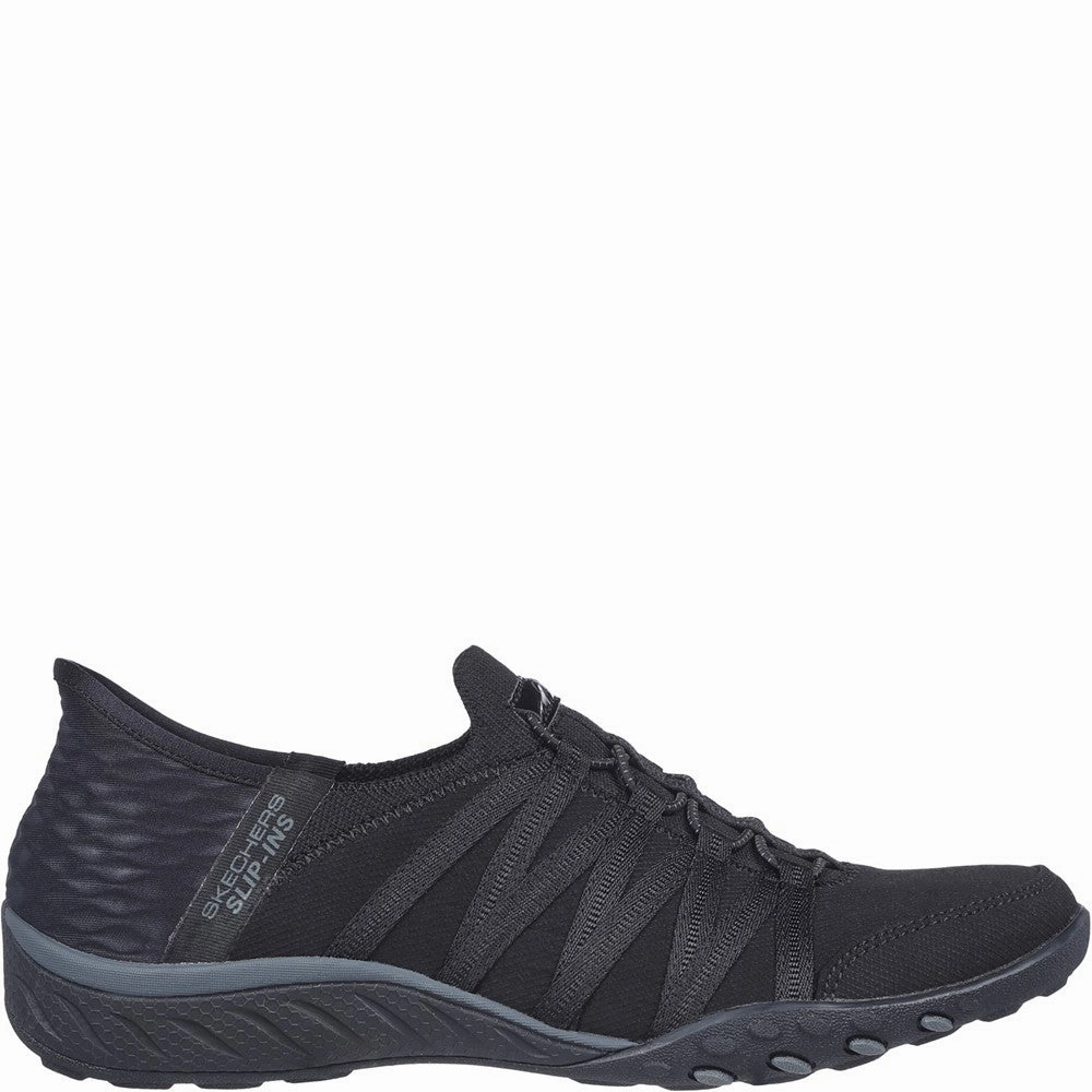 Skechers Breathe-Easy Roll-With-Me Wide Fit Shoes