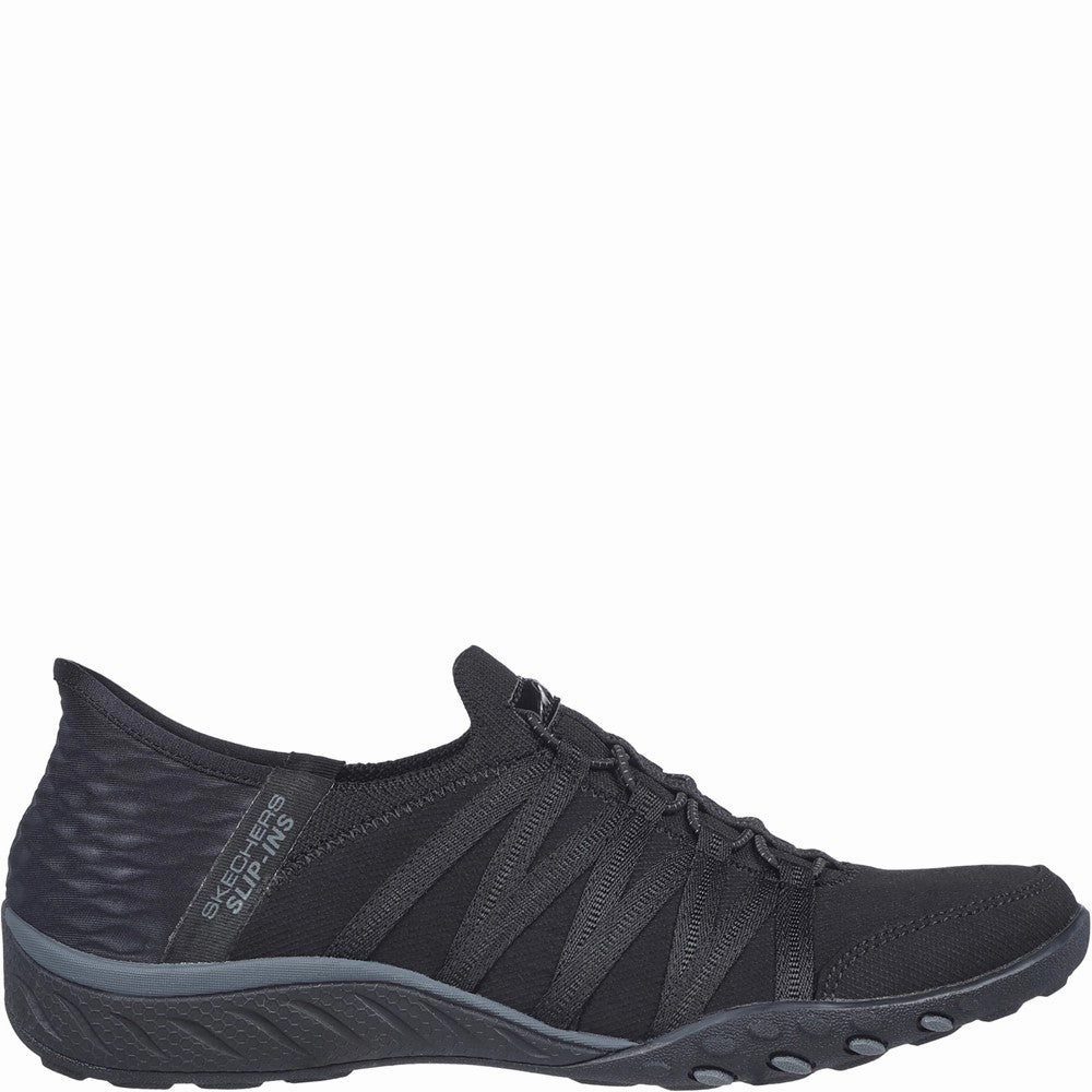 Skechers Breathe-Easy Roll-With-Me Wide Fit Shoes