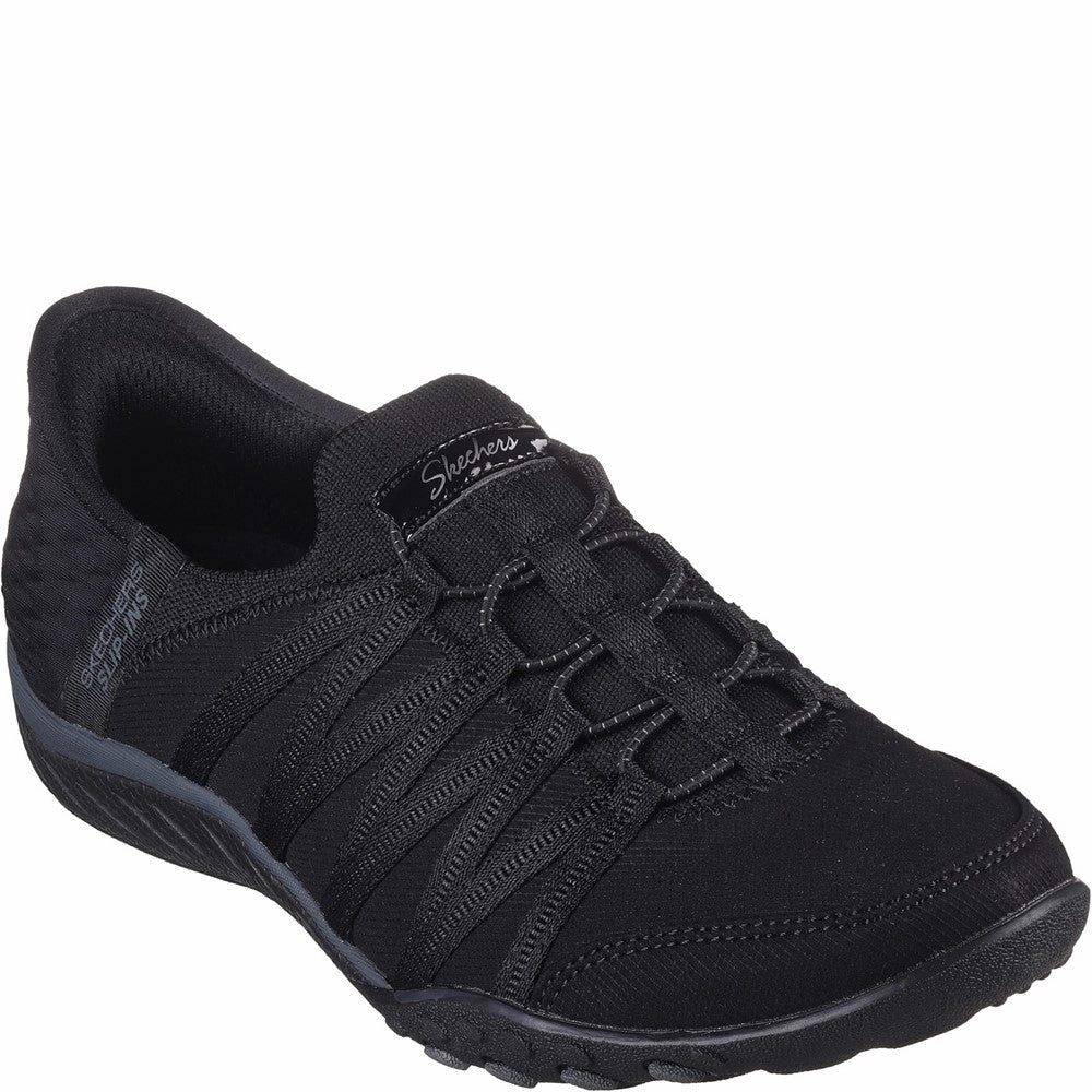 Skechers Breathe-Easy Roll-With-Me Wide Fit Shoes